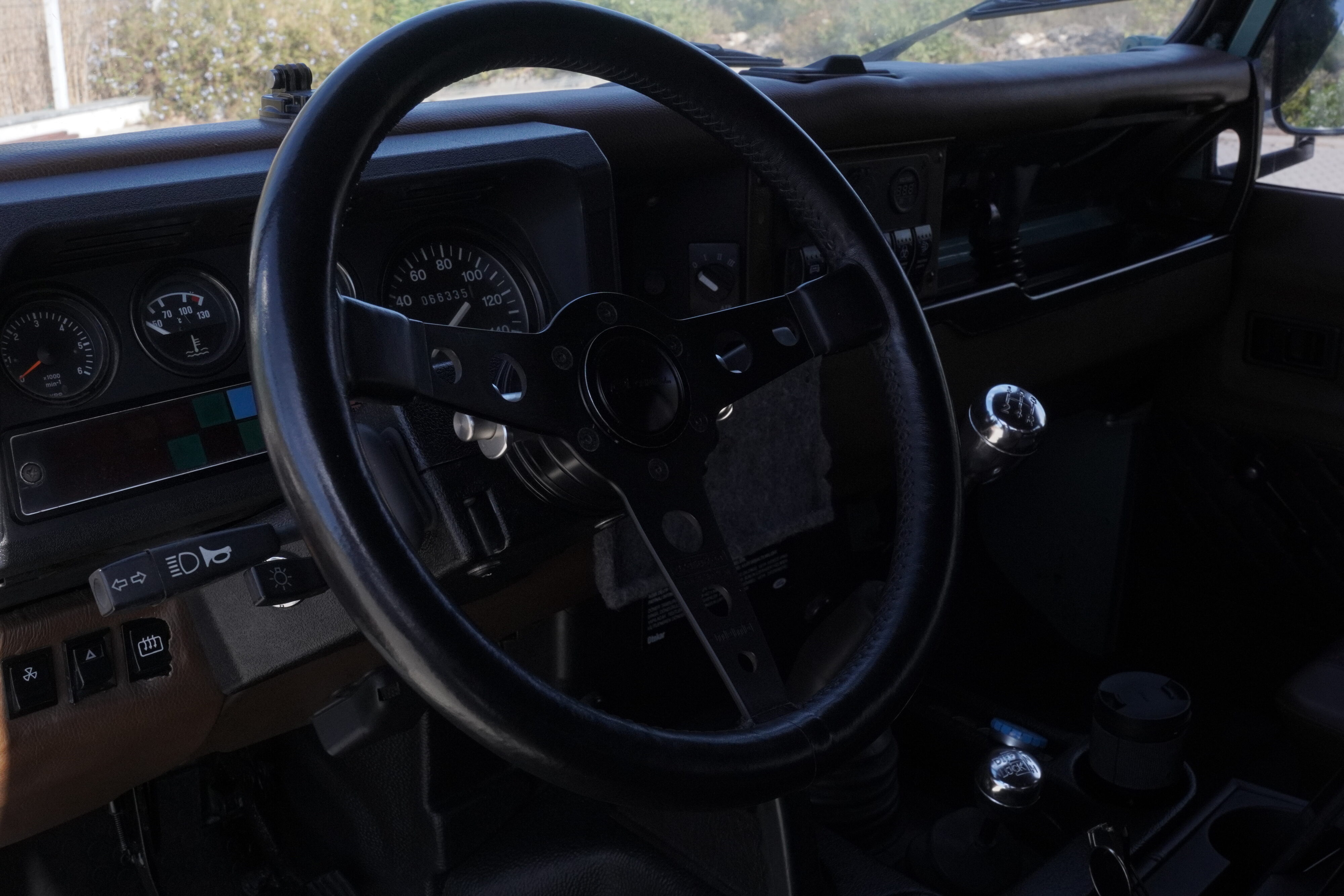 defender steering wheel