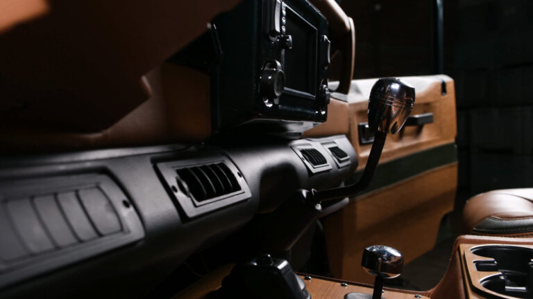 land rover interior