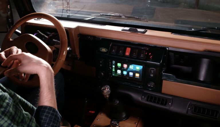 Carplay infotainment screen