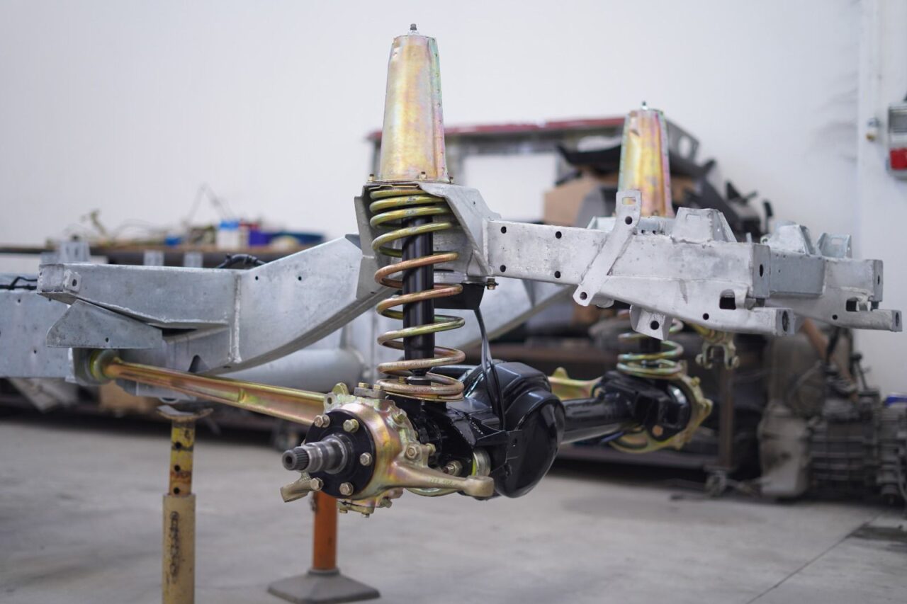 Phoenix Restorations Galvanized Defender 90 Chassis