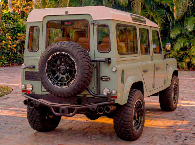 Rear Side Angle Defender 110