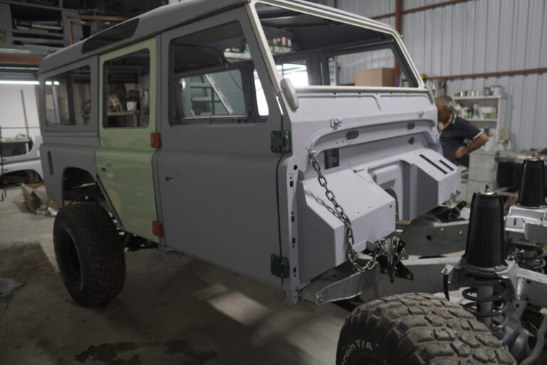 New Body Panel Installation Process - Pre Front Front Fender Installation