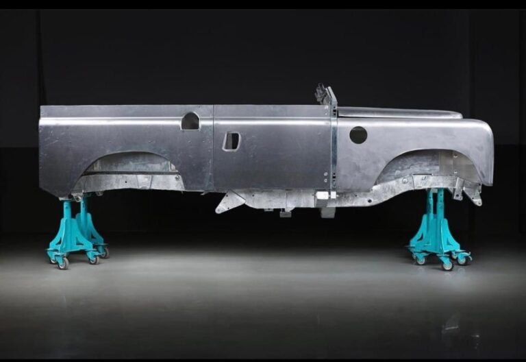 Chassis of a Land Rover Series Body