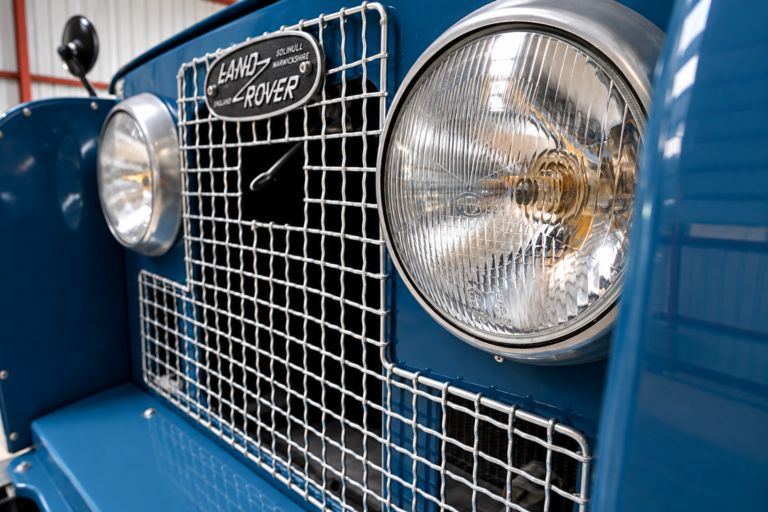 front grill closeup