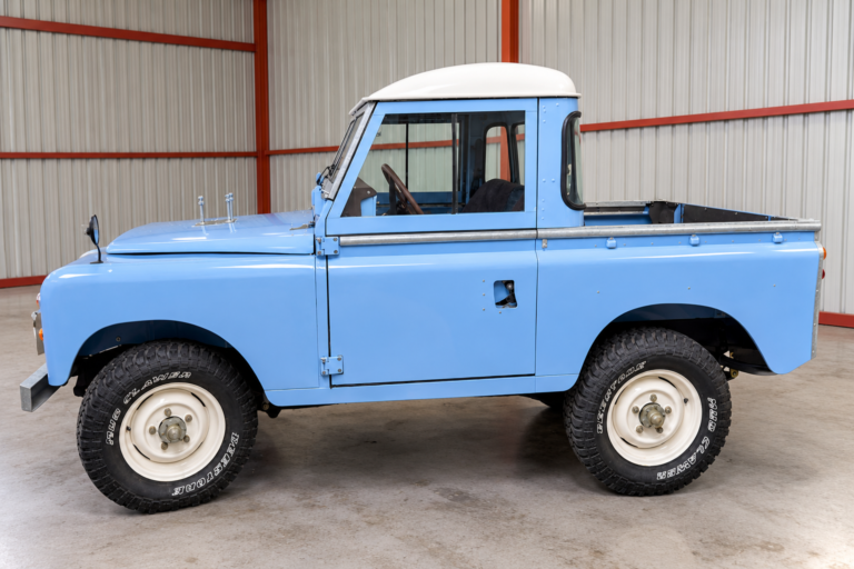 baby blue hard top side shot